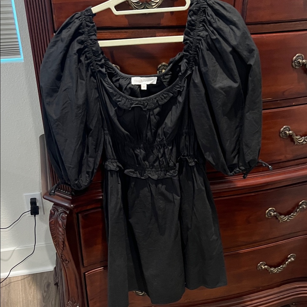 House of Harlow 1960 Black Mini Dress